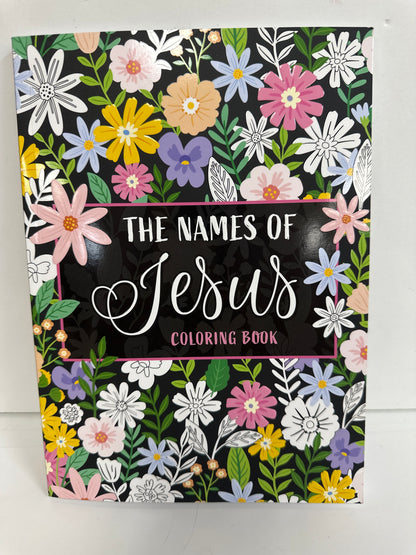THE NAMES OF JESUS COLORING BOOK-2263