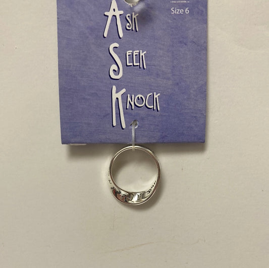 ASK SEEK KNOCK MOBIUS SP RING 6-7422 : 6