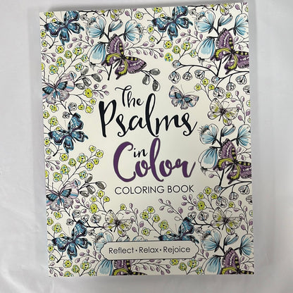 THE PSALMS IN COLOR COLORING BK-5968