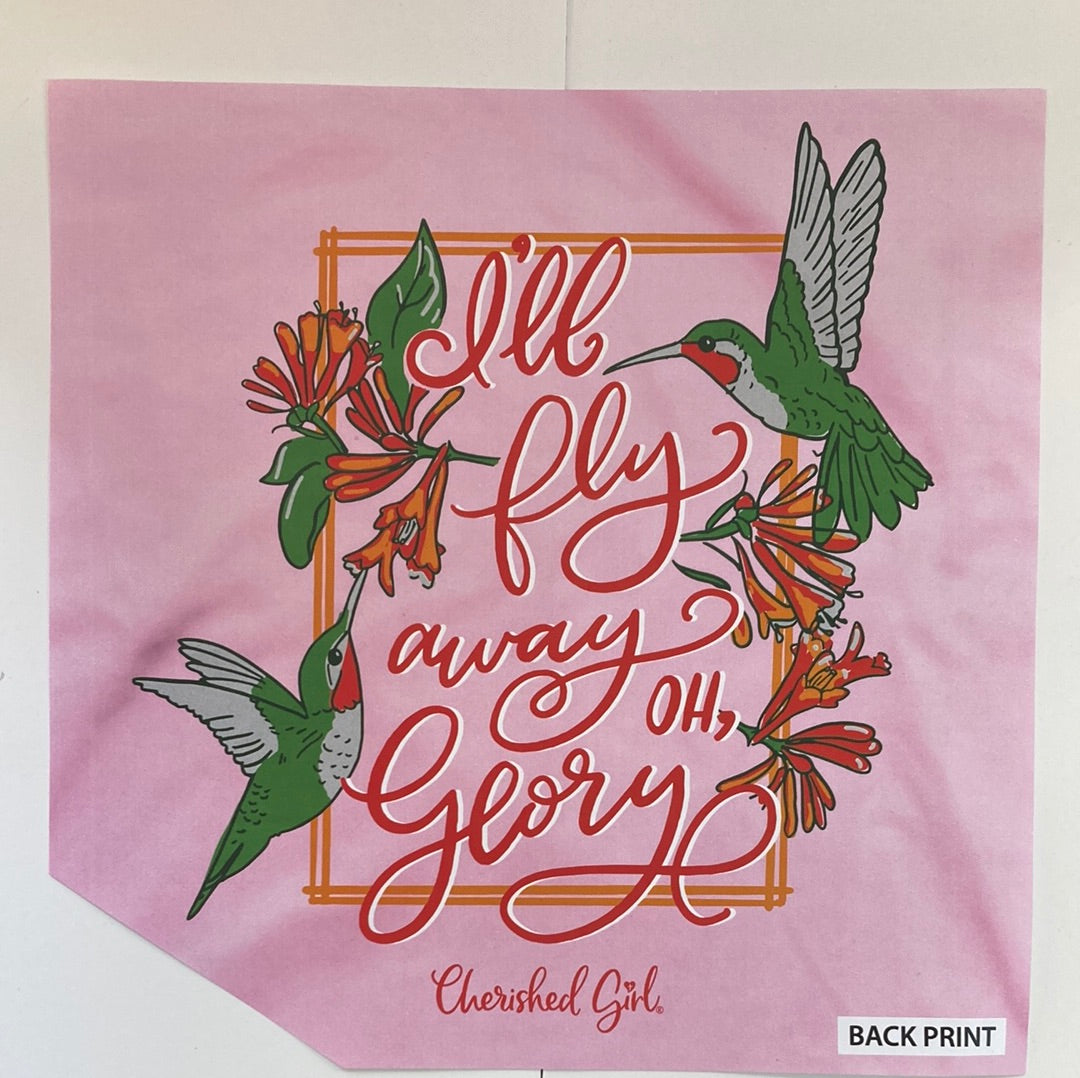 I'LL FLY AWAY CHER GIRL TEE MED-5417