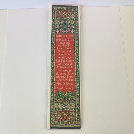 GOD IS LOVE BOOKMARK-7134