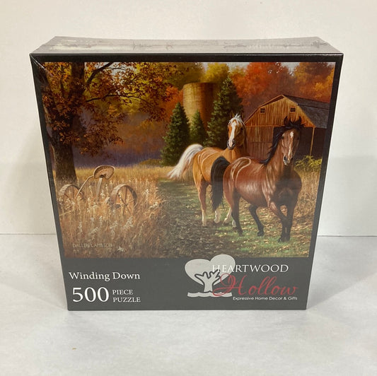WINDING DOWN PUZZLE 500 PC-9396