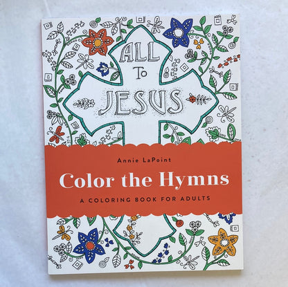 COLOR THE HYMNS COLORING BOOK-0679