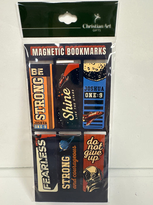 BE STRONG MAGNETIC BOOKMARKS-0254