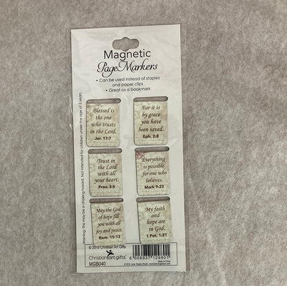BUTTERFLY BLESSINGS MAGNETIC BOOKMARKS-9801