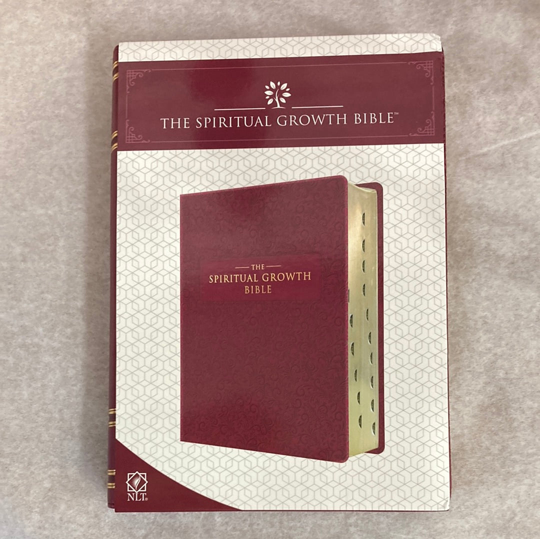 NLT SPIRITUAL GROWTH BIBLE BERRY