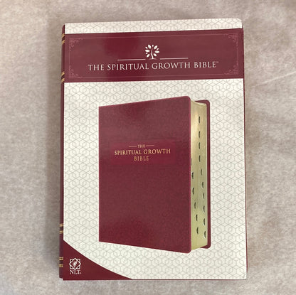 NLT SPIRITUAL GROWTH BIBLE BERRY
