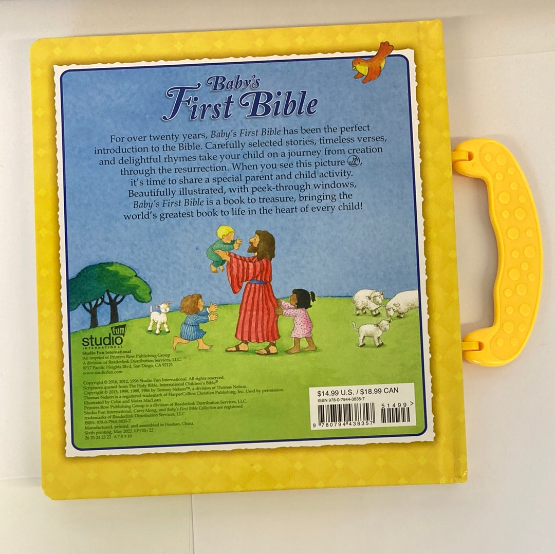 BABY'S FIRST BIBLE CARRY ALONG-8357