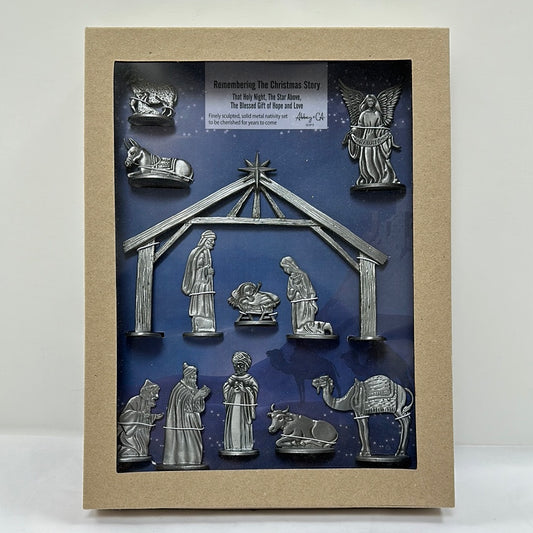 NATIVITY FIGURINE SET 12 PC-8113