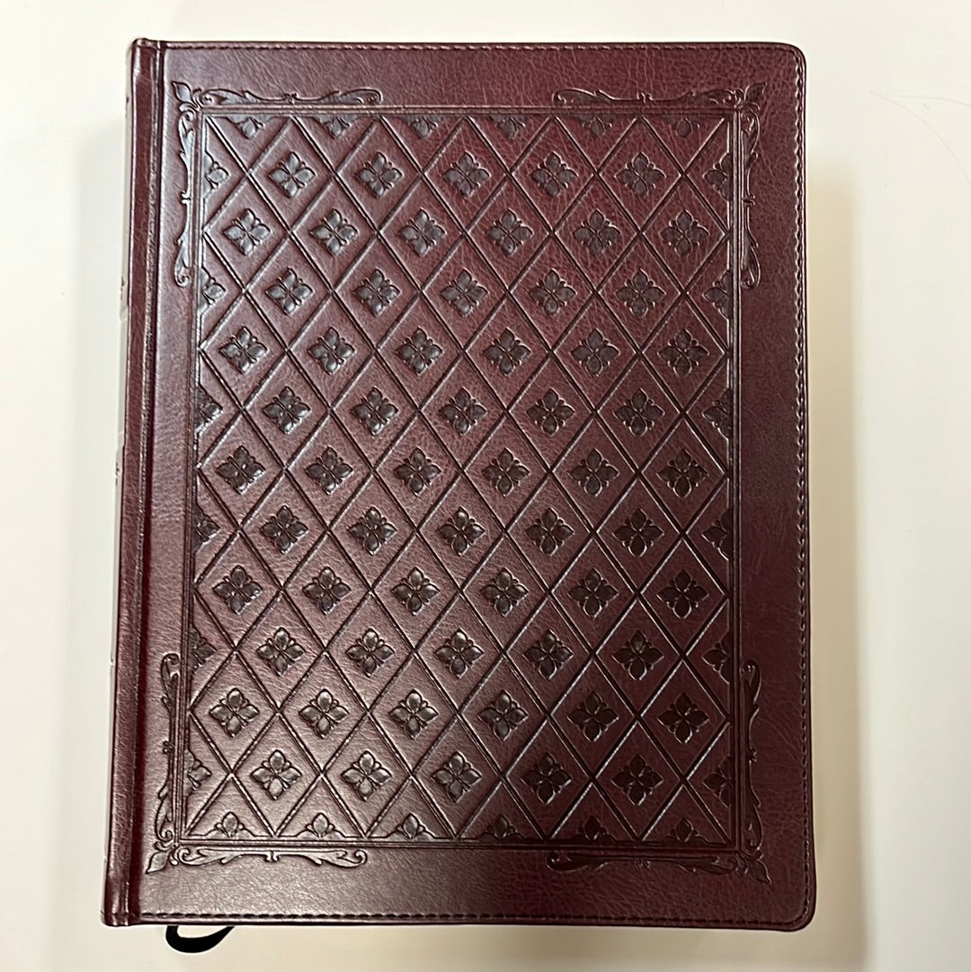 KJV NOTE TAKING LG PR BIBLE BURGUNDY