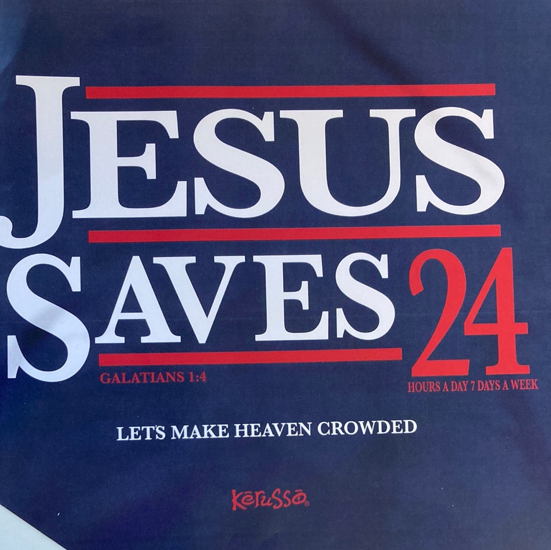JESUS SAVES '24 ADULT TEE 3X-3994