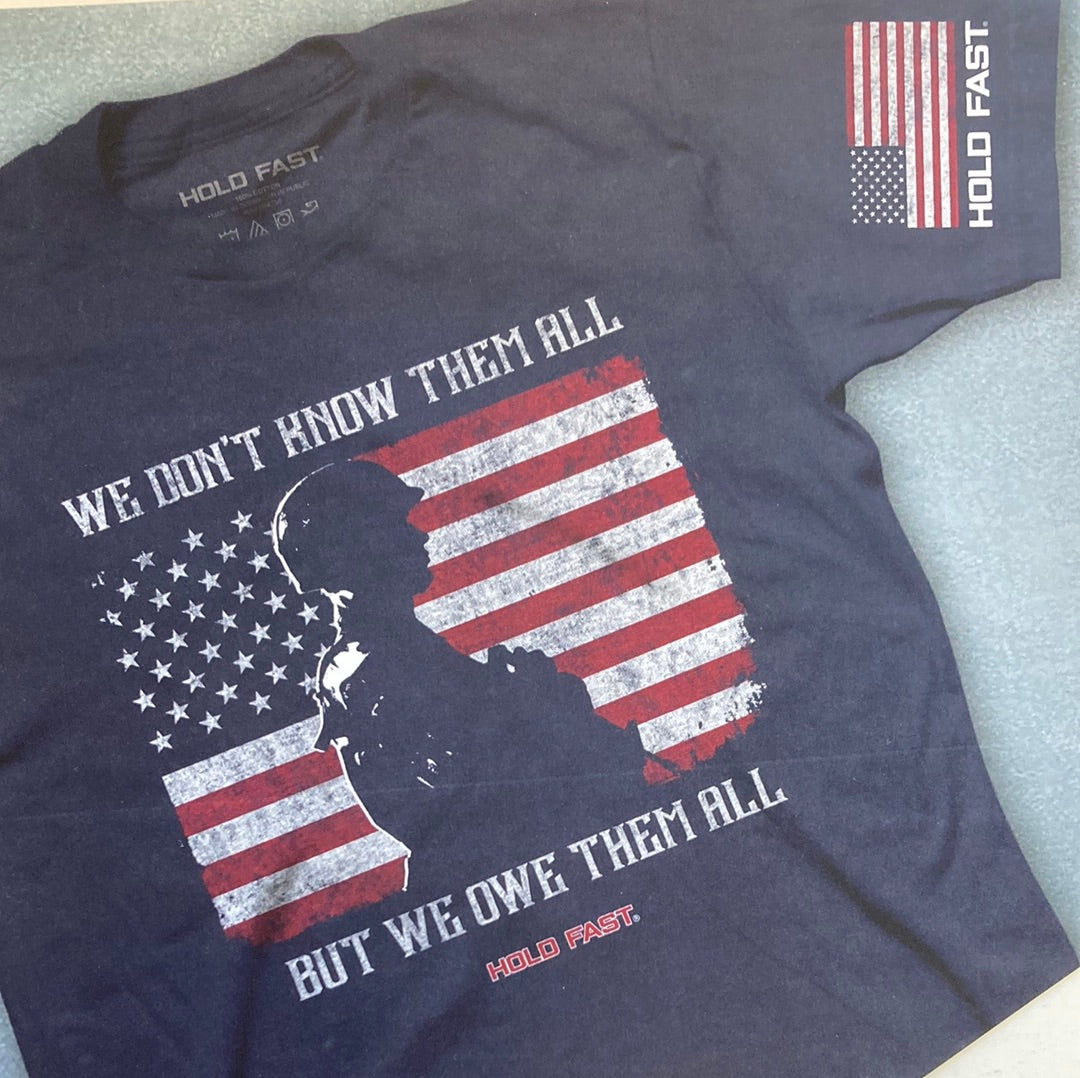 OWE THEM ALL HOLD FAST TEE 3X-7453