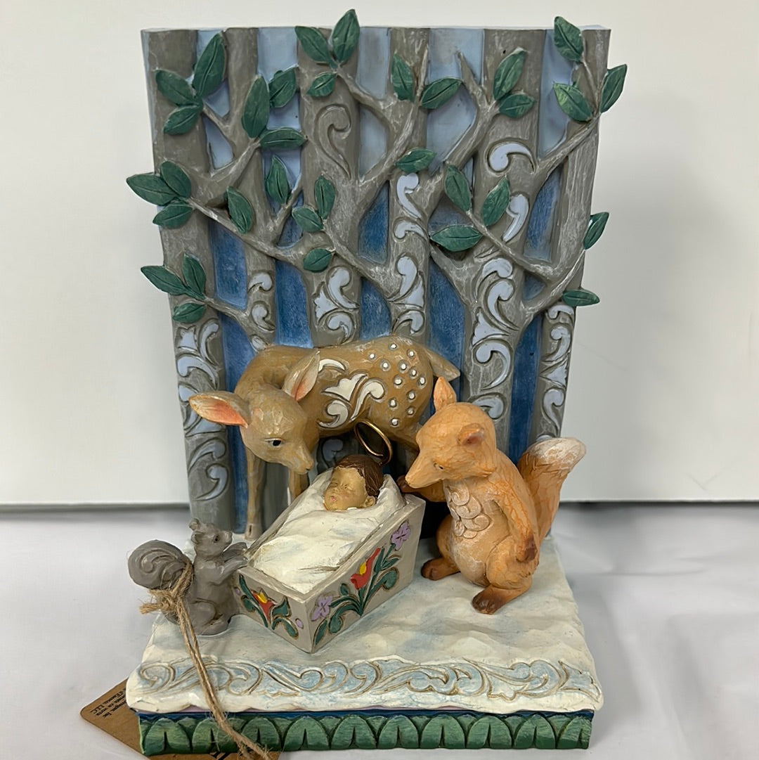 JS BABY JESUS/ANIMALS FIGURE-8389