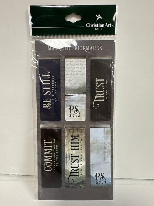 BE STILL MAGNETIC BOOKMARKS-0321