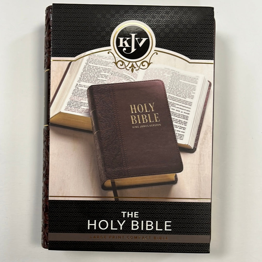 KJV COMP LG PRINT LL BRN BIBLE-3016