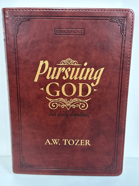 PURSUING GOD 366 DAILY DEVOTIONS BROWN-4259