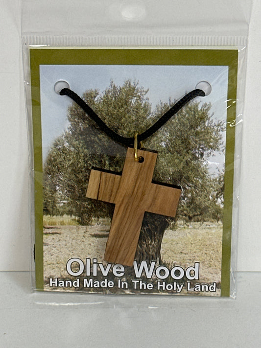 SOLID LATIN CROSS OLIVE WOOD NK-8988