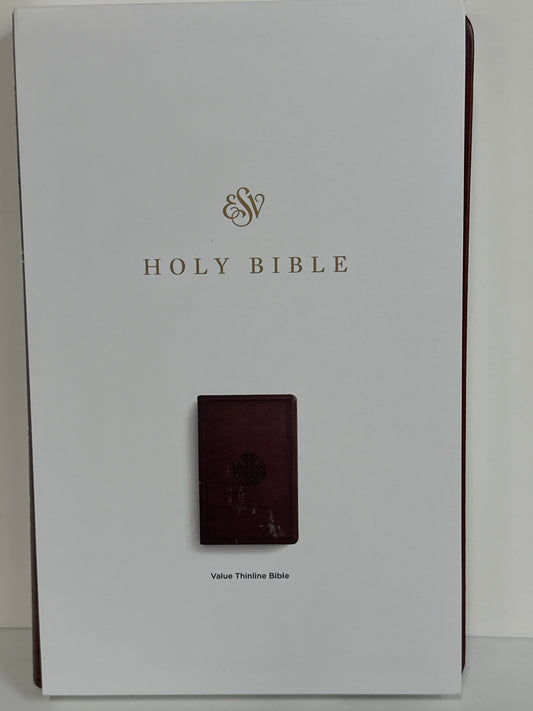 ESV VALUE THINLINE BIBLE BROWN MOSAIC-3312