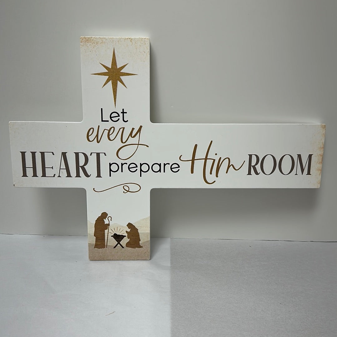 LET EVERY HEART PREPARE CROSS-6248