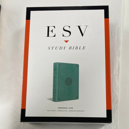 ESV STUDY BIBLE PERS SIZE TURQ-0781