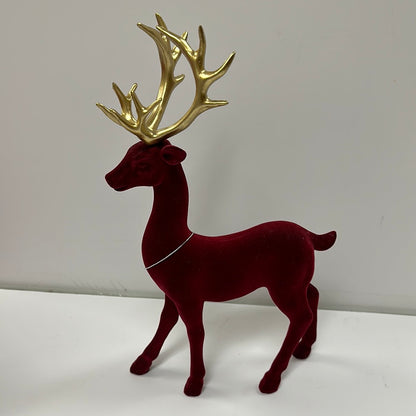 STANDING CRANBERRY REINDEER-5329