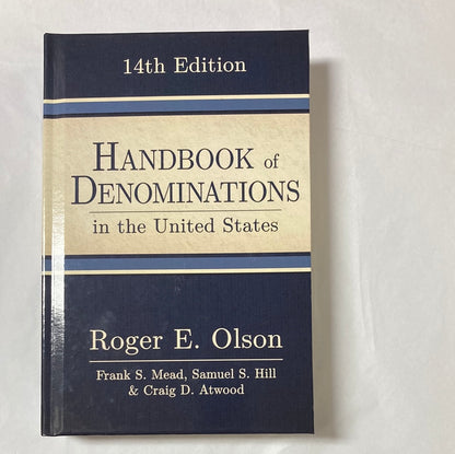 HANDBOOK OF DENOMINATIONS IN US-2513