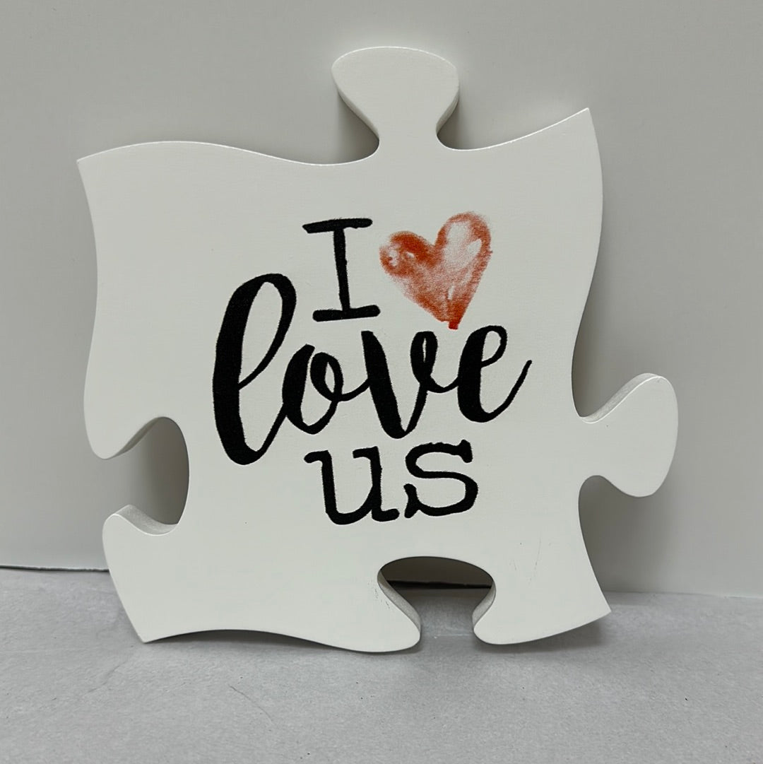 I LOVE US PUZZLE PLQ-1027
