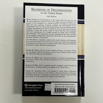 HANDBOOK OF DENOMINATIONS IN US-2513