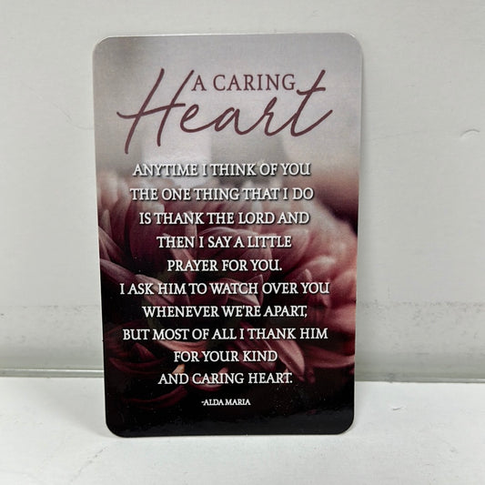 A CARING HEART POCKETCARD-0261