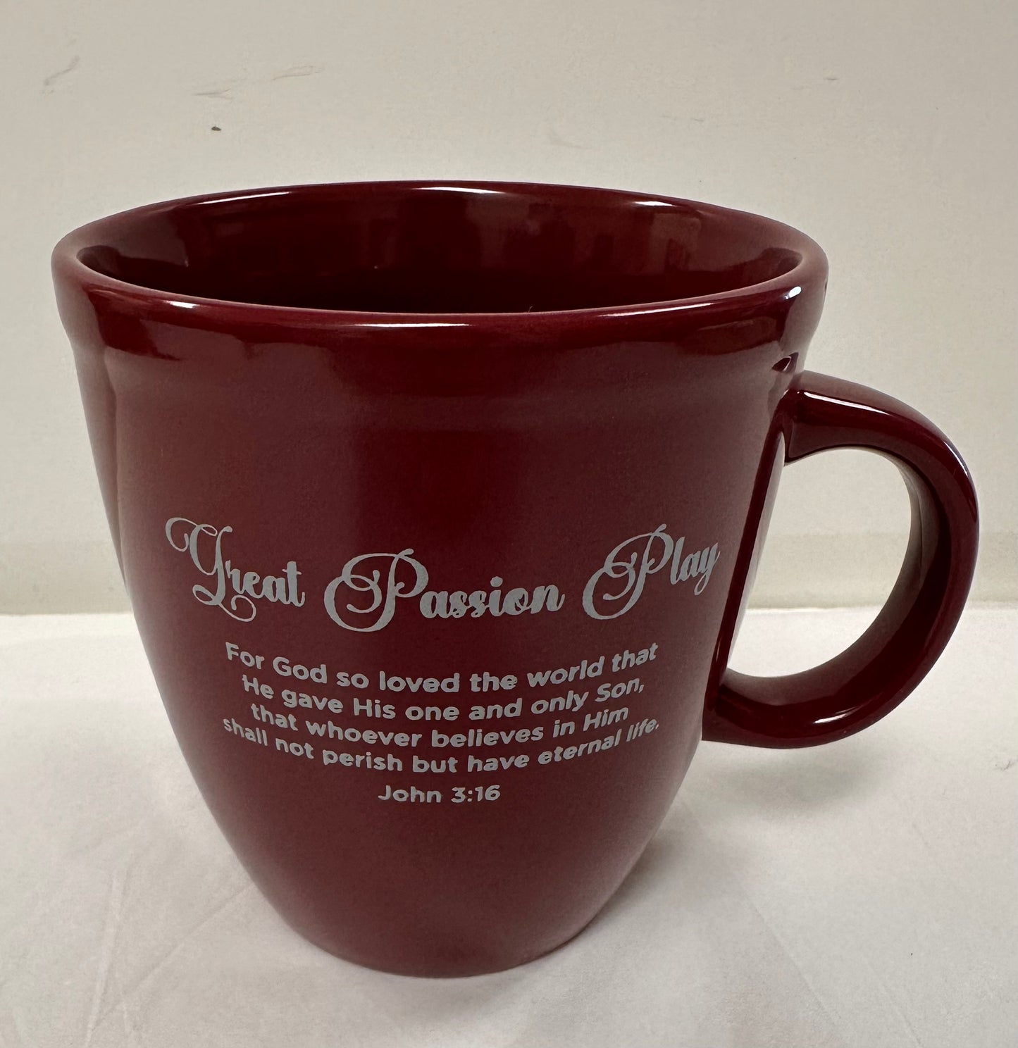 GPP JOHN 3:16 BURGUNDY MUG-2634
