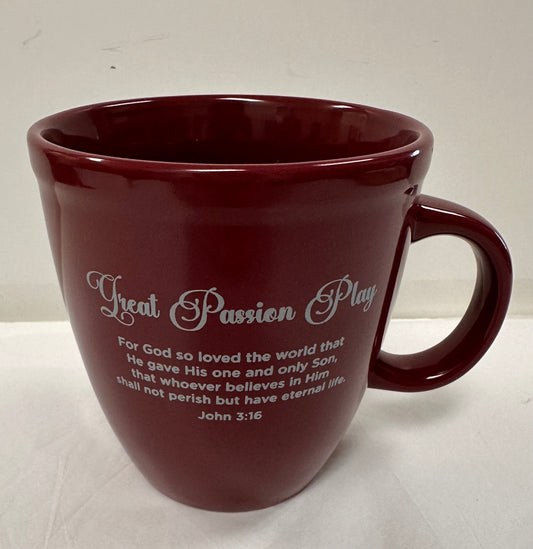 GPP JOHN 3:16 BURGUNDY MUG-2634