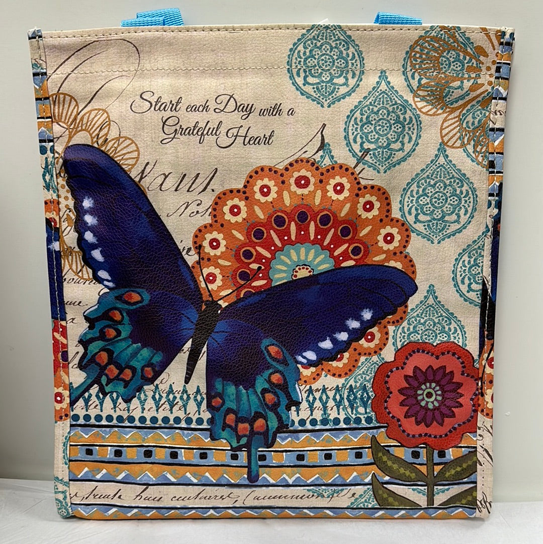 Start Each Day-Study Tote Bag Butterfly-6965
