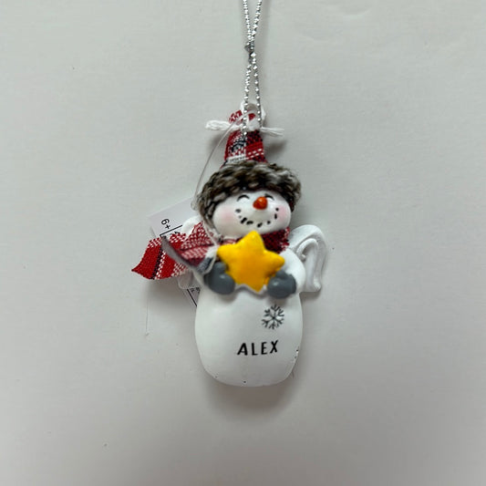 ALEX SNOW ANGEL ORNAMENT-5909
