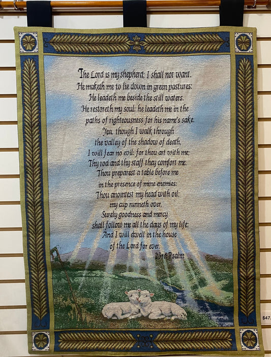 23RD PSALM WALL HANGING-3668
