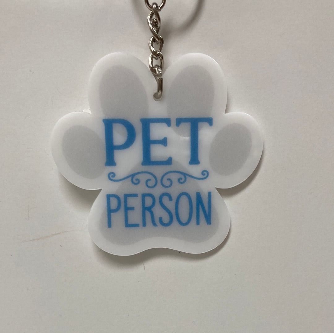 PET PERSON KEY CHAIN-8024
