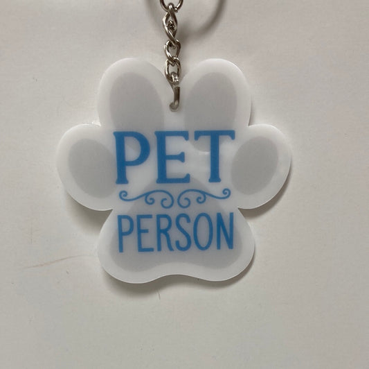 PET PERSON KEY CHAIN-8024