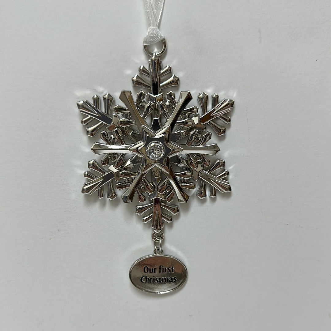 FIRST CHRISTMAS SPIN SNOWFLAKE-6255