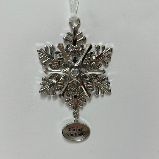 FIRST CHRISTMAS SPIN SNOWFLAKE-6255