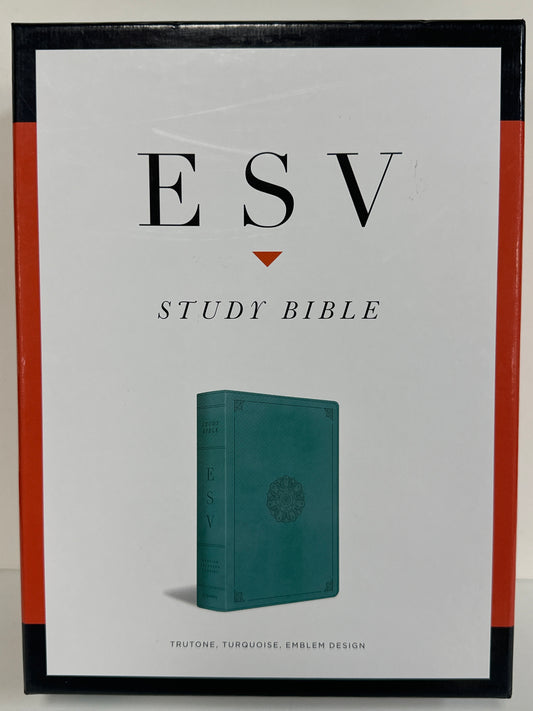 ESV STUDY BIBLE TURQUOISE-1748