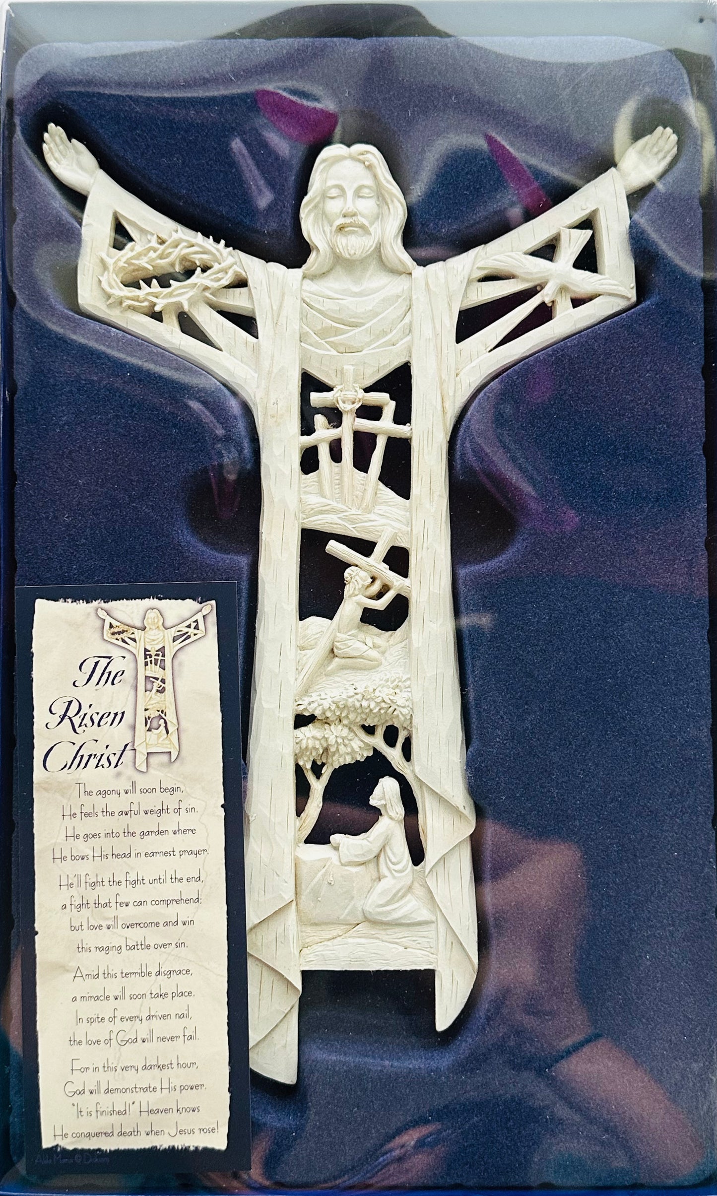 THE RISEN CHRIST WALL CROSS-8901