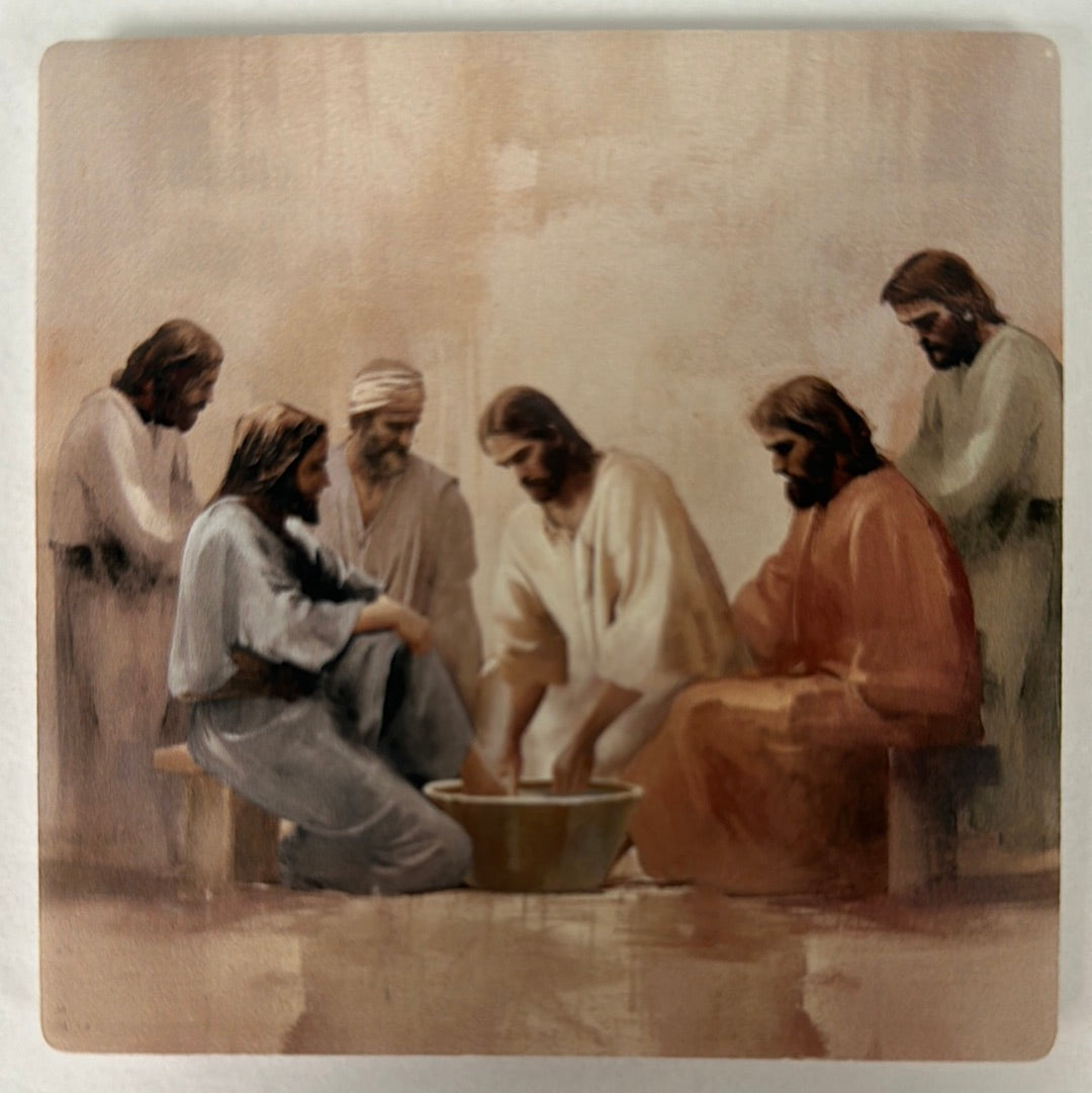 JESUS WASHING COASTER-3765