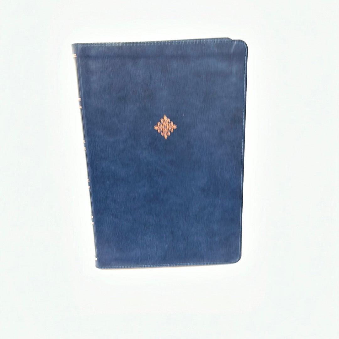 NKJV SUPER GIANT PRINT REF BIBLE BLUE-8218