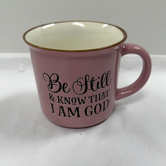 MUG/BE STILL PINK-1972
