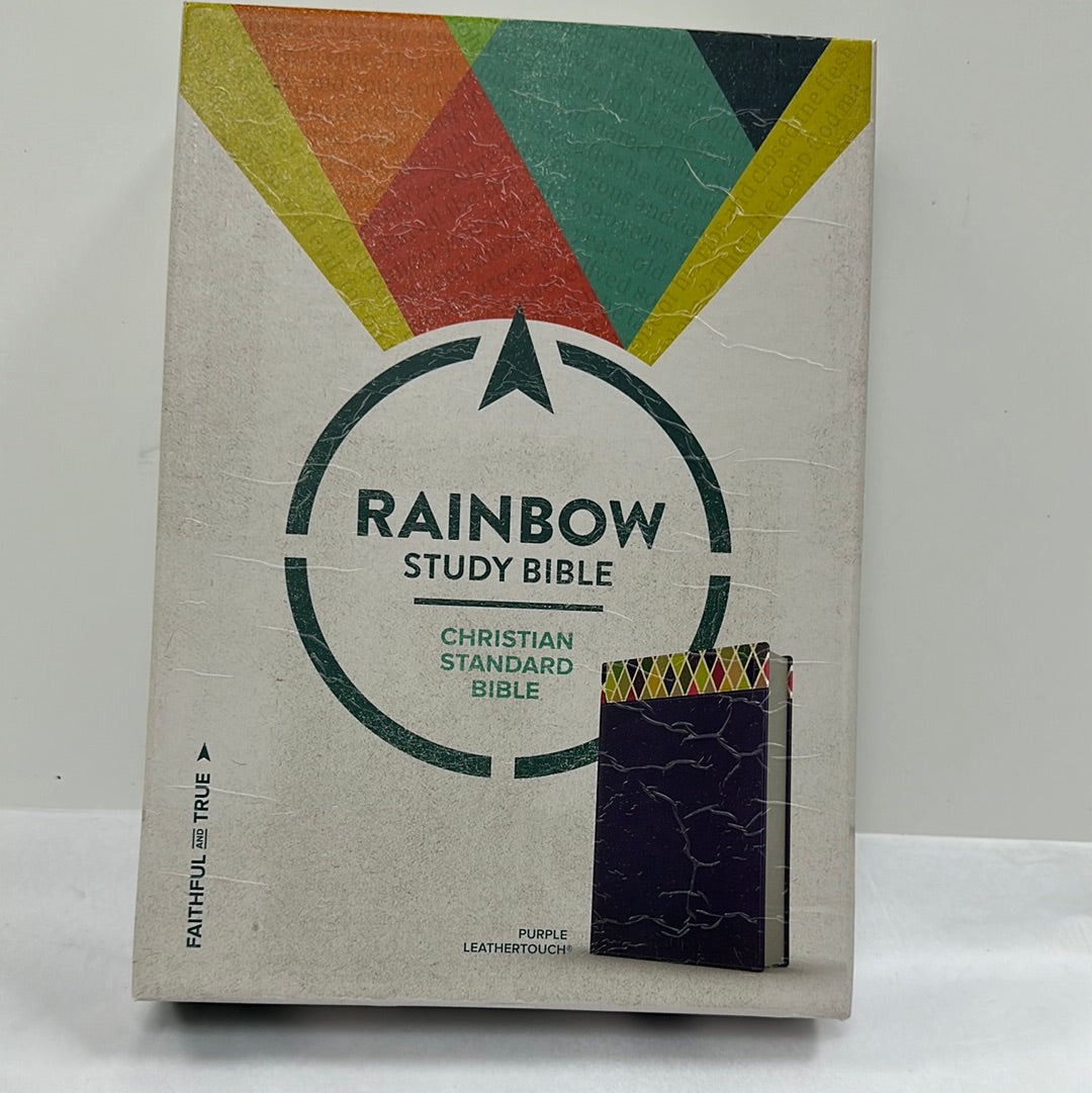 RAINBOW STUDY BIBLE PURPLE-1892