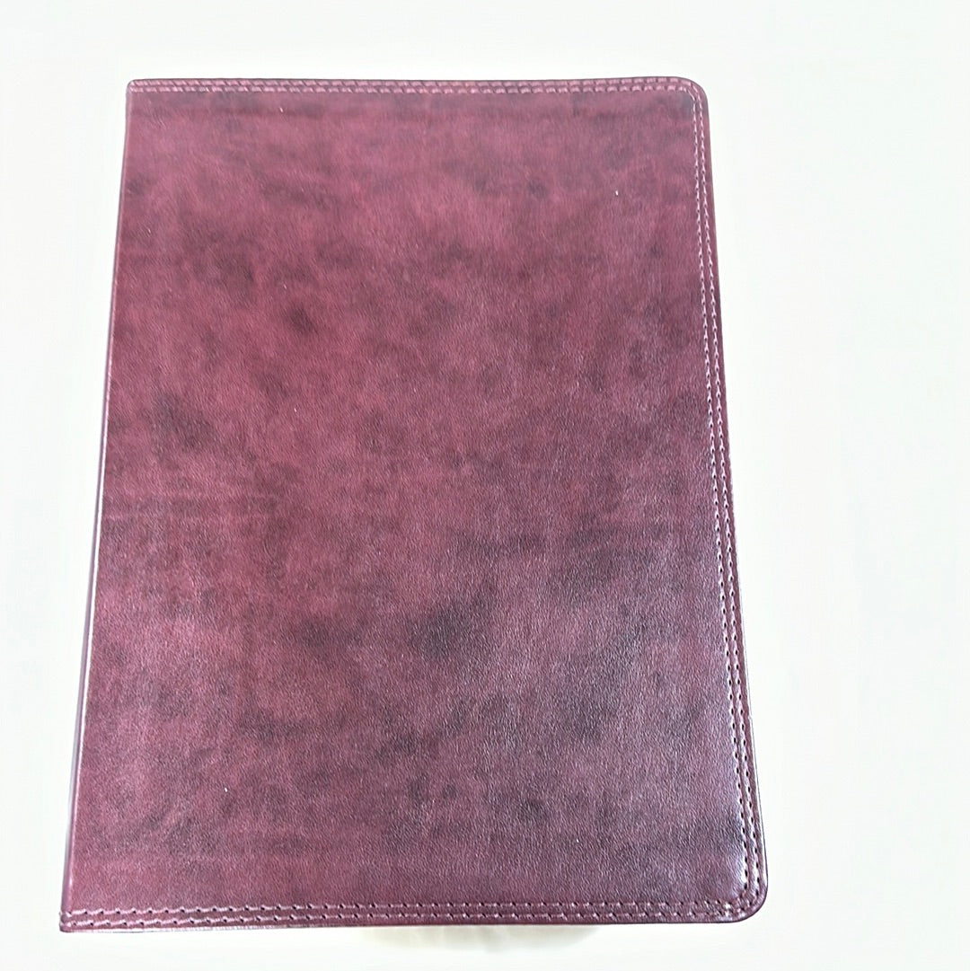 ESV SUPER GIANT PRINT BIBLE BURGUNDY-8832