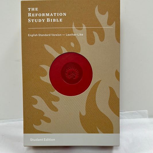 ESV REFORMATION STUDY BIBLE STUDENT EDITION RED-3496