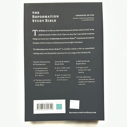 ESV REFORMATION STUDY BIBLE TURQUOISE-1720
