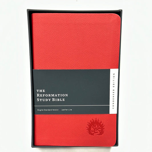 ESV REFORMATION STUDY BIBLE CONDENSED EDITION RED-2789