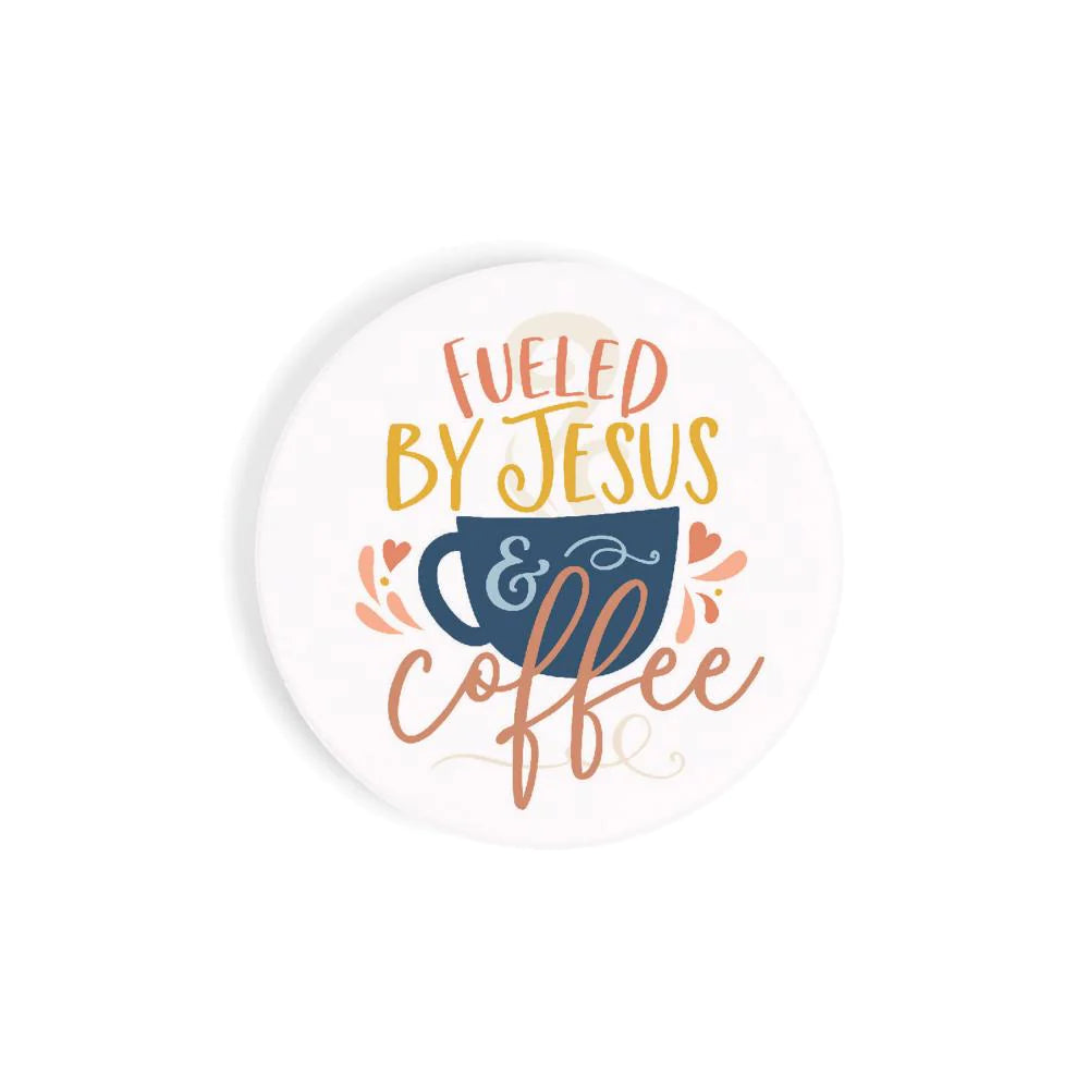 FUELED BY JESUS CAR COASTER-1688