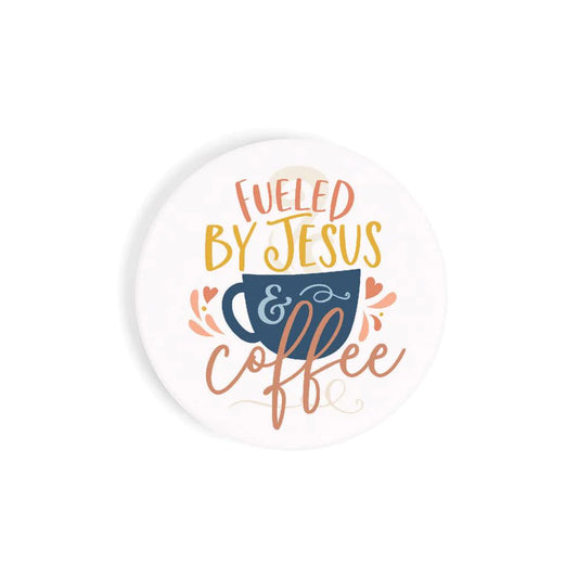 FUELED BY JESUS CAR COASTER-1688